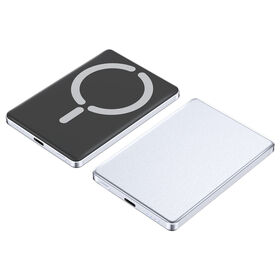 Pengisi Daya Portabel Magsafe, Power Bank Magnetik Nirkabel 5000mAh dengan Pengisian Daya USB C, Perlengkapan Penting Perjalanan untuk Paket Baterai Magsafe