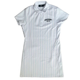Maßgeschneidertes Logo, Neues Design, Kurzarm, Performance, Weich, Schnelltrocknend, Elastisch, Damen Golf Mini-Kleid