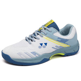 Hotselling das mulheres dos homens ao ar livre Esportes Tênis Primavera Outono Badminton Custom Lace-up Pickleball Sapatos EVA Mesh Sneakers