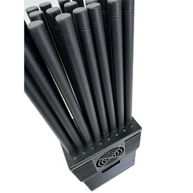 24-channel handheld signal jammer, Wi-Fi 6E, Wi-Fi, GPS search system, LoRa, UHF, VHF, 433, 315, 868 frequency bands, CDMA