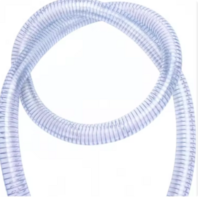 PVC Steel Wire Reinforced Water Hose Quick Connect Fitting Compatible Garden Irrigation