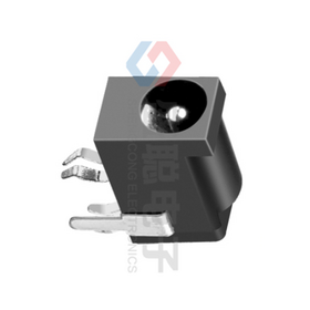 Nouvellement arrivé 30V 5.5*2.1 DC Socket haute température résistant Jack de puissance avec le matériel de contact de cuivre 3 conception de broches