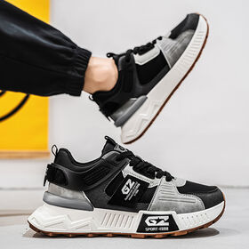 Alta qualidade Sporty Casual Sports Skateboarding Sapatos dos homens respirável macio superior confortável Low-Top Design