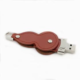 Schwenkbarer Leder USB 3.0 Flaschenform Schlüsselanhänger USB-Sticks mit 16GB 32GB 64GB Kapazität, Werbegeschenk, Schneller 4GB 8GB Flash Drive