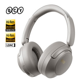 Auriculares Bluetooth Hi-Res Audio con Doble Transductor y 7 Micrófonos, ANC Adaptativo de -56dB y Certificación CE, 102H de Autonomía