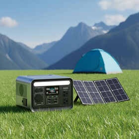Hogar de reserva al aire libre 300 vatios generador de energía de emergencia solar móvil lifePO4 220V batería 300 W cargador portátil estación de energía