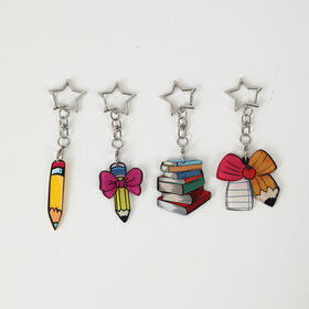 Custom Cartoon Acrylic Custom Printed Plastic Customised Animal Personalized Acrylickeychains for Gifts