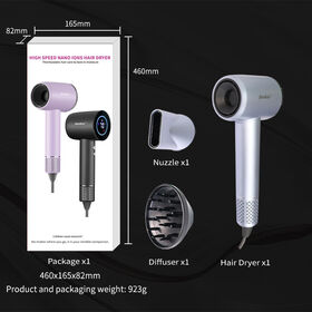 Vendedor caliente jiuokay alta velocidad secador de pelo 110000 RPM bldc motor bajo ruido con 3 engranajes para salón belleza