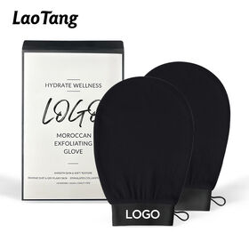 OEM Vegane Pflanzenviskose Peeling-Handschuhe für die Körperpflege - Entfernung abgestorbener Haut, für Dusche & Bad