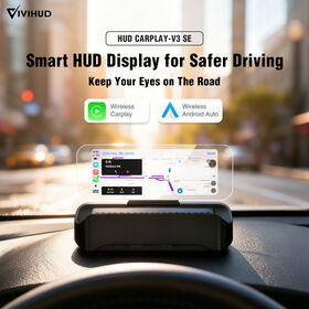 VIVIHUD Factory OEM Universal car HUD GPS navigation CarPlay HUD Android Auto for all cars Head Up Display