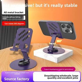 360 Degree Rotating Adjustable Phone Holder Flexible Desktop Stand Metal Mount Phone Stand for iPhone for Huawei for Xiaomi mobile