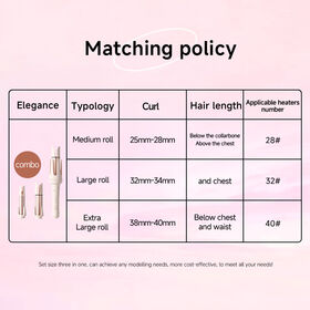 5 en 1 Styler de pelo intercambiable, rizador automático con barril grande para olas grandes, plancha de pelo, rizador de placa de maíz