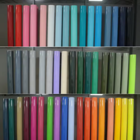 De alto Brillo Película Del Vinilo Coche Protección Pintura Cambio de Color Ppf Anti Amarillamiento que Envuelve Pegatinas