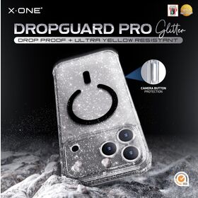X.ONE DropGuard Pro Téléphone Cas Paillettes Série Magsafe Édition pour i Téléphone 17 Série