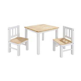 2026 Einfaches Modernes Holz-Esstisch- und Stuhlset für Kinder für den Schul- und Wohnbereich