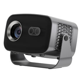 Proyektor V10 4K Home Theater Mini Proyektor Portabel untuk Camping Outdoor, Peralatan Presentasi Elektronik Cerdas