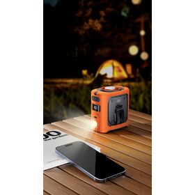 Bester tragbarer kleiner USB-wiederaufladbarer Outdoor-Kühlventilator mit starkem Luftstrom und langer Akkulaufzeit für Camping und Outdoor