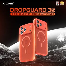X-ONE DropGuard 3S - Shock Dominator إصدار ماج سيف برتقالي لآيفون 17 برو ماكس