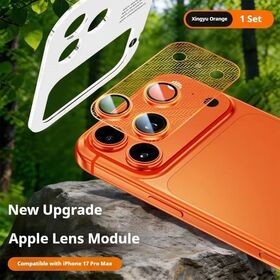 Großhandel Kameraobjektivschutz für iPhone 2026, PVD-Edelstahlrahmen, Anti-Schock, AR-Beschichtung, Anti-Fingerabdruck-Abdeckung für iPhone 17 Pro
