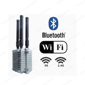 Wi-Fi Signal Jammer Indoor Outdoor 50-100m Jamming Wi-Fi 5g Blocking Device