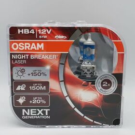 بيع ساخن 10 أزواج OSRAM Night Breaker Laser NL-HCB HB4 51 12V 55W P22D-2 مصابيح هالوجين للسيارات من الجيل التالي صنع في ألمانيا