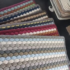Colorful Wave Stripe Area Rug 50x80cm for Home