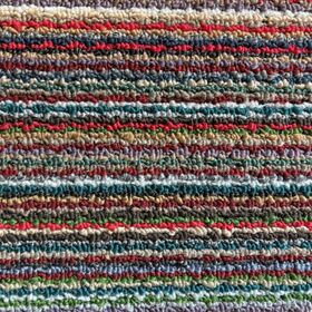 Bright Color Wave Pattern Rug 50x80cm Bedroom