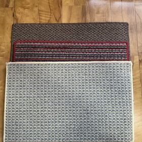 Factory Price Black Grey Dot Rug 40x60cm Hot Sale