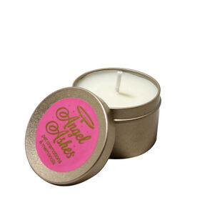 24 morceaux de 4 oz de vacances de bougies de bidon de conteneurs de bougie de bidon de pots de cire de bidon de