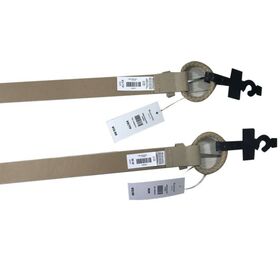 Nouveau Design prix de Gros Dames 100% PU ceinture, PU tressé boucle