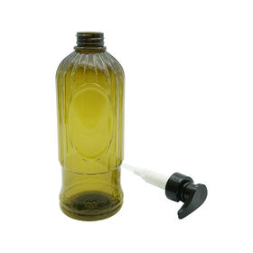 W/s cilindro Harderson 700ml PCR Pla reciclado océano botella de plástico sostenible con bomba para loción champú desinfectante de manos jabón