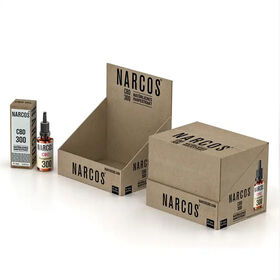 Karton Verkaufsdisplay Box Wellpappe PDQ