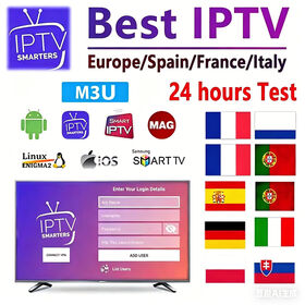 Stable IPTV Subscription 4K 8K Full HD M3U Playlist 12 Months Xtream Code IPTV Reseller Panel Account