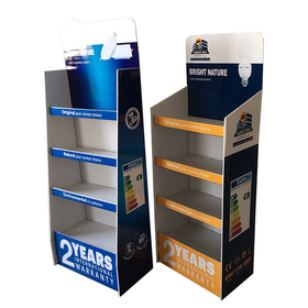 Cartón personalizado PDQ Display Stand Retail Supermercado Encimera Cartón Display Rack