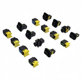 Connecteur Étanche Automobile TYCO PBT GF15 de 2 à 62 Broches, Connecteur Scellé Robuste pour Nouvelle Énergie