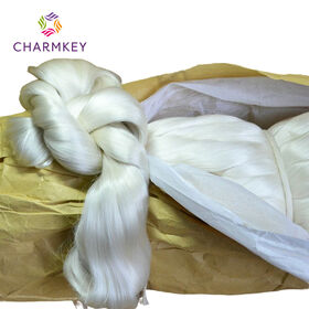 Charmkey Natural Raw Silk Filament Yarn for Textile Production
