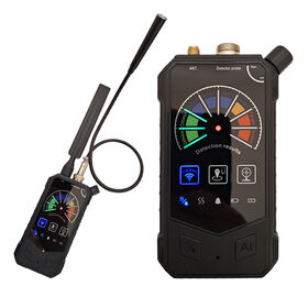 3-in-1 Portable RF Signal Detector with IR940 Camera Detection & Magnetic GPS Tracker Finder