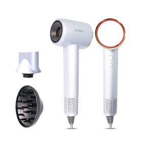 Secador de Cabelo Profissional de Alta Velocidade 1800W 120.000 RPM com Motor DC - Ferramentas de Styling Iônico com Proteção contra Calor para Uso Doméstico