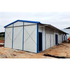 Prefabricated Glasswool Sandwich Panel Warehouse Fireproof Insulation Easy Install