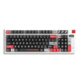 Monka 104 Keys Mechanical Keyboard USB C Wired Wireless RGB Backlight Macro Customization for Windows PC Gamer