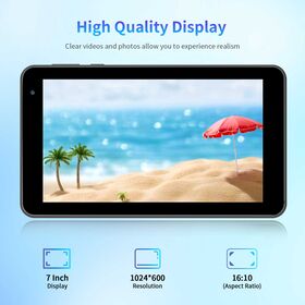 New 7 Inch Tablet PC 8GB RAM 32GB Storage Penta Core Allwinner Processor with USB Type C and ROHS Certification for sale