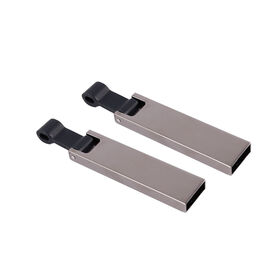 Promotional Gift Mini Metal Usb Flash Drive 8GB 16GB USB Stick with Key Chain Free Laser Logo Metal USB Disk 32GB 64GB 128GB
