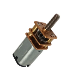 Best sell OEM Diameter 12mm 4.5/6v 75/125rpm high torque dc micro gear motor for smart lock and toys with thread shaft DGA12-N20