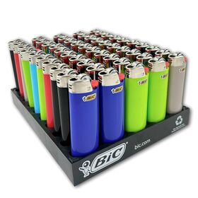Nampan Korek Api Bic isi 50 / Korek Gas Bic J25/J26 - Korek Api Bic Mini & Maxi J5