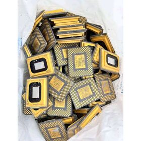 Déchets électroniques, prix bon marché, ferraille de CPU, ferraille de CPU en céramique, broches dorées de processeur pour la récupération d'or, ferraille de processeur