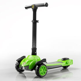 Kinder-Scooter aus Kunststoff mit Sitz für Jungen und Mädchen - 3-Rad-Spielzeugroller für Babys