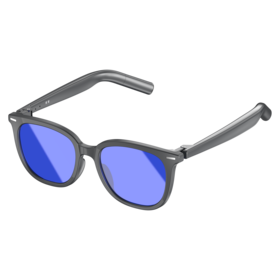 Óculos Inteligentes AG11 com IA, Reprodução de Música, Óculos de Sol com Áudio Bluetooth, Lente Eletrocrômica, Fone de Ouvido Aberto para Dirigir
