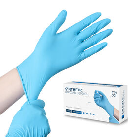 100pcs Professional Nitrile Gloves Multi-Purpose Vinyl Gloves Safety Work Gloves