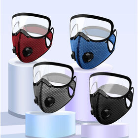 Riding Protective Face Mask Outdoor Electric Motorcycle Cycling Wind Sand Haze & Smog Protection Sunscreen Full Face Shield