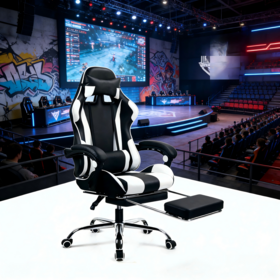 Silla de Oficina y Gaming Reclinable Ajustable de Alto Respaldo de Suministro Directo de Fábrica OEM ODM para Dormitorio